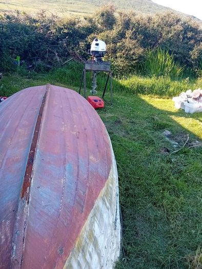 Yamaha 6 HP 4 stroke engine and 13 foot punt.