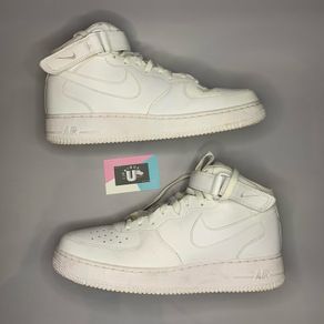Premium Nike Air Force 1 Mid White Cream