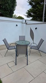 Garden table and chairs