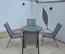 Garden table and chairs