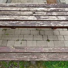 Outdoor Picnic Bench