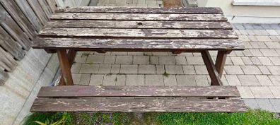 Outdoor Picnic Bench