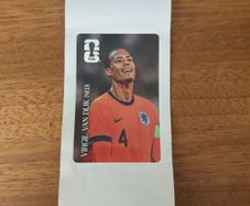 Virgil Van Dijk world cup coca cola sticker