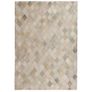 Rug Genuine Leather Patchwork 120x170 cm Diamond Grey Image 5