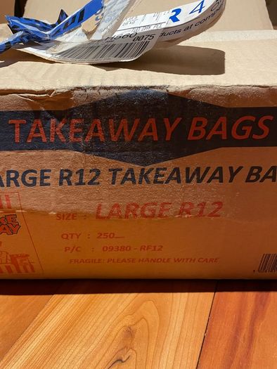 Large Takeaway Bags