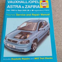 Haynes Vauxhall Opel Astra and Zafira service and repair manual hardback FREE STANDARD POSTAGE INCLUDED