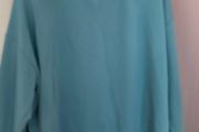 Fab River Island Teal Boxy Sweatshirt  Size Large UK 14