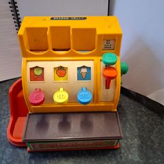 Vintage Fisher Price Cash Register  1970s