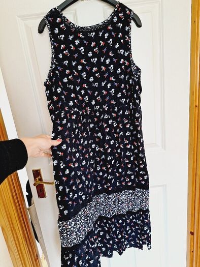 M&S Floral Pattern Dress - Size 18
