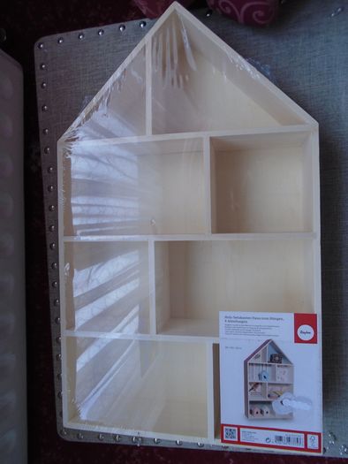 Wooden shelf unit, Craft project, Storage, Home decor