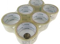 main image for ad 40115 45mm - 40m Clear Tape 6 Pics