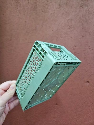 Set of four foldable baskets