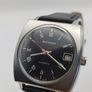 BUCHERER Automatic ETA 2783 Black Dial Swiss Classic from the 1970s Image 7