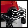 Wet and Dry Vacuum Cleaner 1250W, 20L Stainless Steel Tank, Blow Connection, 4 Castors, 36mm Suction Hose + Extension, Floor Nozzle, Filters TC-VC 1820 S Image 4