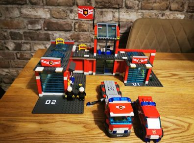 Lego fire station