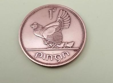 1967 Eire 1d penny for sale