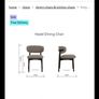 Brand New Dining Chairs x 4 (EZ living, still in original packaging) Image 5