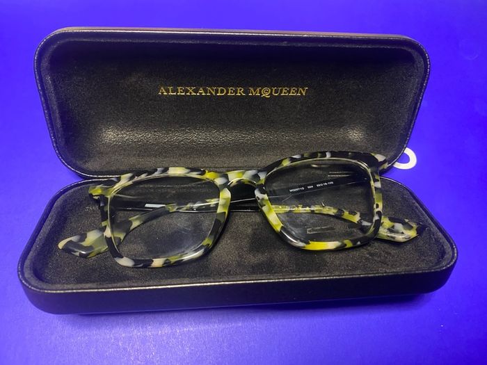 Alexander Mc Queen Reading Glasses brand new with hard case