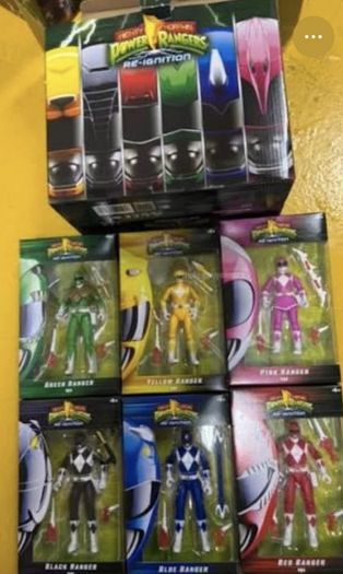 Power Rangers  Re ignition Basic six pack by Playmates