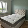 Double, Small double bed with mattress Image 8