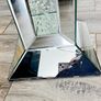 Tall Mirrored pedestal stand Image 6