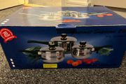 Brand New / Unused Gourmet Supreme 3-Piece Stainless Steel Saucepan Set (Open Box)