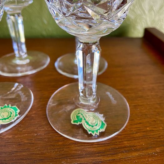 Waterford Crystal Sherry / liqueur glasses