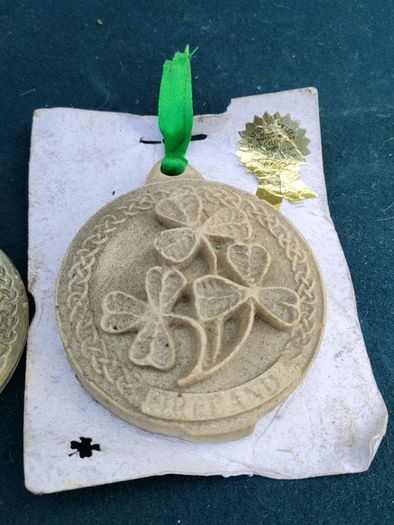Irish Celtic art studio wall plaques