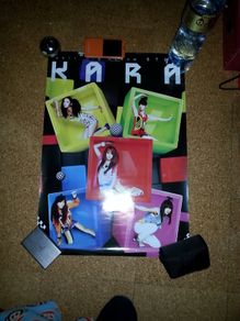 Kpop Kara Step Poster