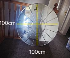 Big round mirror