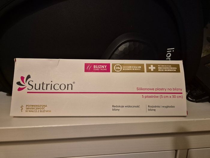 Sutricon scar treatment plasters 5 x 30 cm