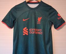 Liverpool Jersey. Official Nike Liverpool FC Away Jersey. Boys Girls Age 10 To 12 Years. Collect In Dublin Or Receive Via Post.