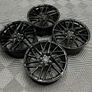 19" Motion R VS8 Alloy wheels Ford Transit Custom Van centre bore 74.5 6x120 Gloss Black Image 4