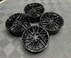 19" Motion R VS8 wheels Ford Transit Custom Van centre bore 74.5 6x120 Gloss Black