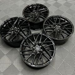 19" Motion R VS8 wheels Ford Transit Custom Van centre bore 74.5 6x120 Gloss Black