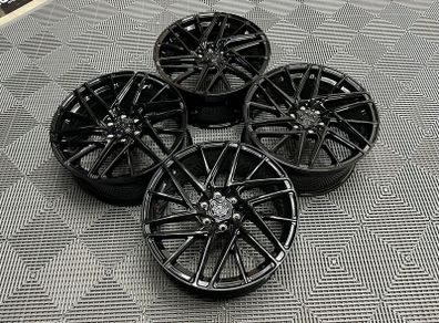 19" Motion R VS8 wheels Ford Transit Custom Van centre bore 74.5 6x120 Gloss Black