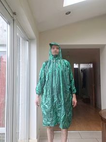 Festival Rain Poncho Coat