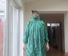 Festival Rain Poncho Coat