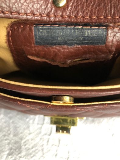 Italian leather bag