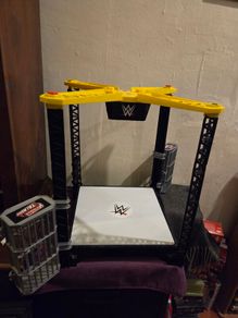 WWE Tough Talkers Ring Playset - Sound working