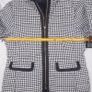 Basler Black White Houndstooth Quilted Zip-Up Lightweight Puffer Jacket 12UK/40EU Image 10