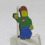 LEGO Man Pin Badge Enamelled New Rare And Hard To Find From The Lego Group 2001 Image 2