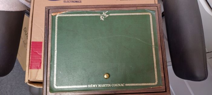 Vintage Remy Martin Cognac Wooden Game Connect Four Memorabilia