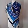 Designer Annarita N Large Silk Scarf Image 2