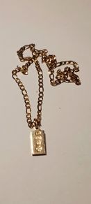 9ct Gold Chain with bar