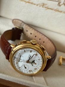 Eberhard & Co. - Chronograph Moon Phase 18k gold 38mm