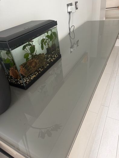 Calligaris Glass-Top Sideboard
