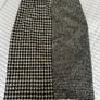 Riani Houndstooth Tweed Front-Zip Mini / Midi Skirt - Size DE 38 / UK 12 Image 3