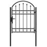 Steel Garden Fence Gate 104x125 cm Image 2