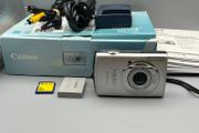 Canon IXUS 860 IS 8MP Digital Camera Silver - Boxed - Full Kit